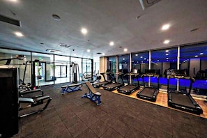 Gym - LUX RESIDENCE 2 ROOMS 1 SALOON (Istanbul)