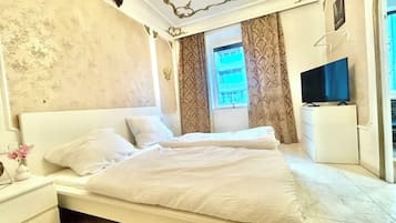 WiFi, bed sheets