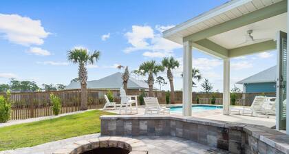 Coastal Luxury Retreat | Pool | Sleeps 18 | 2 Golf Carts