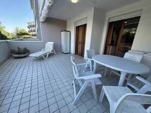 Apartamento, 1 quarto, sacada, vista para o oceano | Sacada