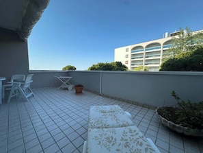Appartement, 1 chambre, balcon, vue océan | Balcon