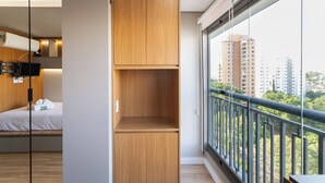 Blackout curtains, iron/ironing board, free WiFi - Legacy Klabin (Sao Paulo)