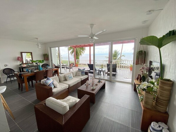 Apartment | Living area - Apartamento Vista Mare 5-102 (Samana)