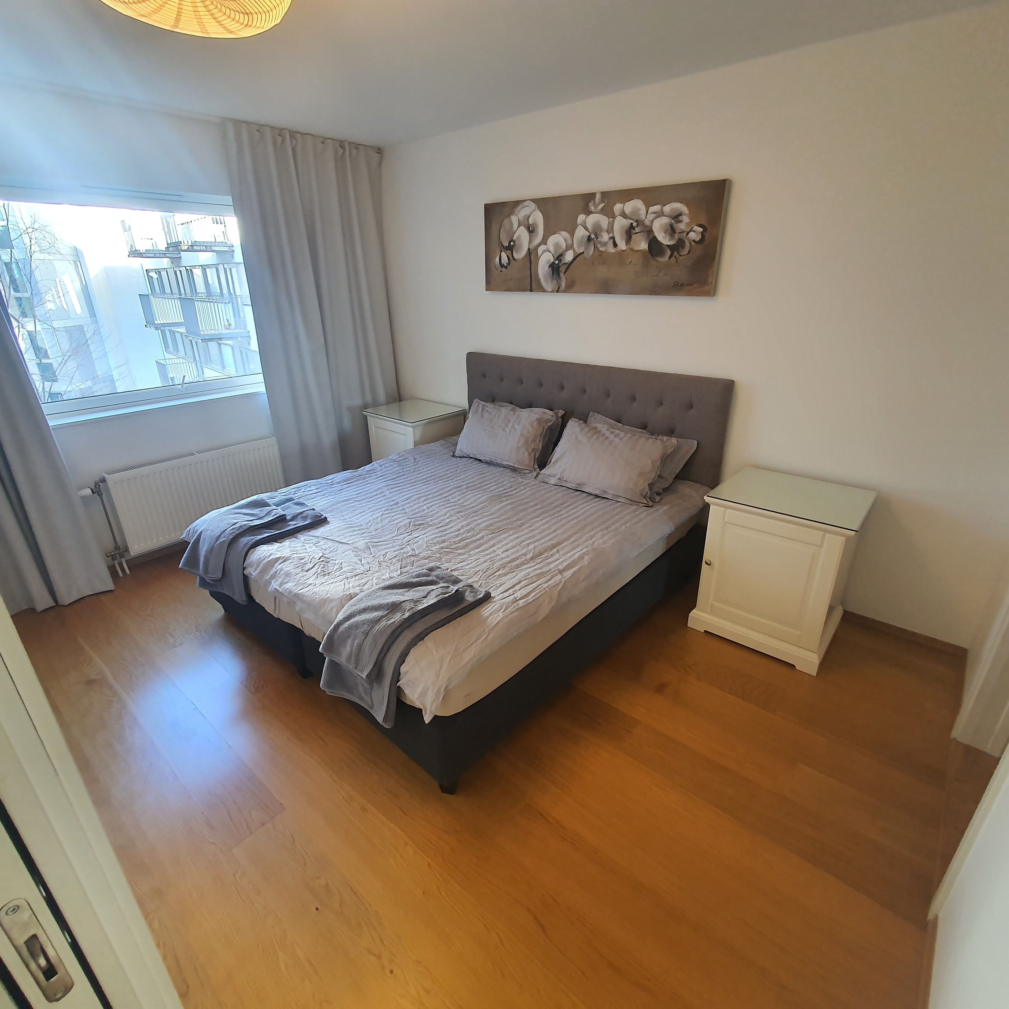 2 bedrooms, iron/ironing board, free WiFi, bed sheets