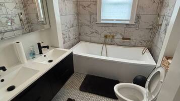 Handdoeken, zeep, toiletpapier