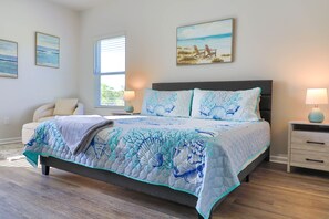 3 Schlafzimmer, Schreibtisch, Bügeleisen/Bügelbrett, Reisekinderbett