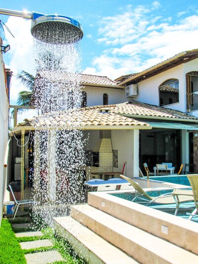 Casa a 250m da Praia do Sul com Wi-fi em Ilh us BA