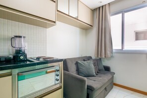 1 bedroom - Loft Pet-friendly c Wi-fi 100m da Praia (Salvador)