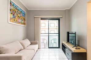 Apartment | 1 bedroom - Apto com Excelente Localiza o a 50m da Praia (Praia Grande)