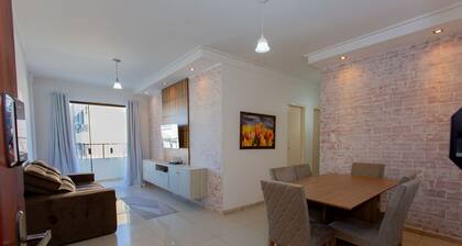 Apto com Ar-condicionado a 350m do mar em Aracaju