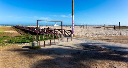 Apto com Ar-condicionado a 350m do mar em Aracaju