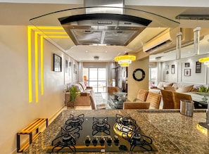 Apartment | 2 bedrooms - Timo Apto de Frente Para Praia do Boqueir o SP (Praia Grande)