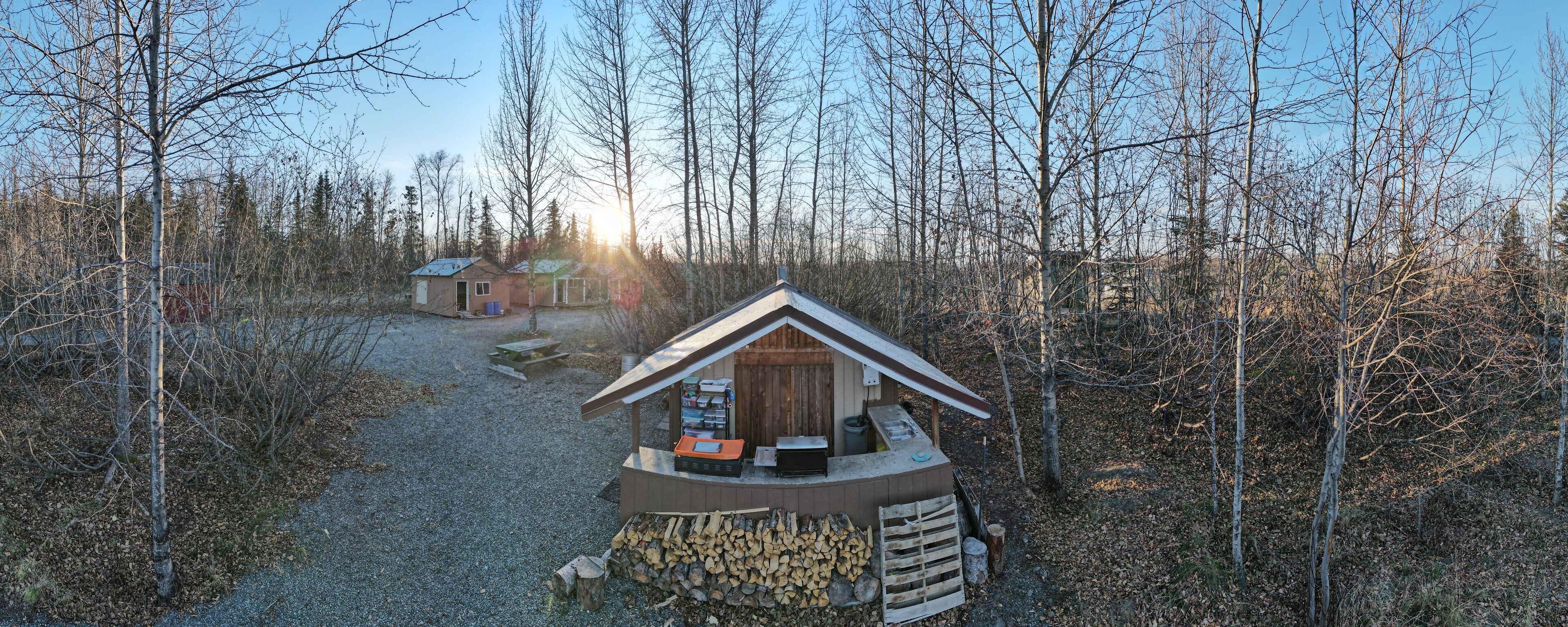 Overnattingsstedets uteområder