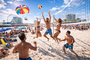 Beach nearby, beach towels - Daytona Double Delight (Daytona Beach)