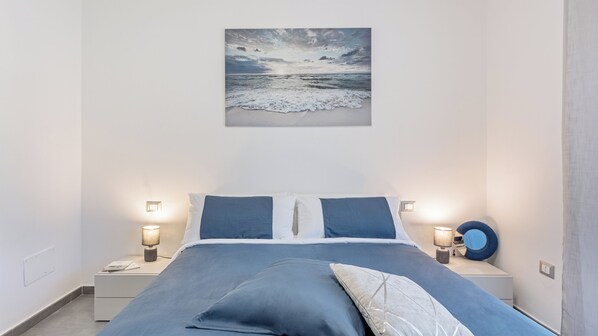 2 chambres, fer et planche à repasser, draps fournis