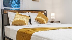 3 soverom, strykejern/-brett, reiseseng for barn og wi-fi (inkludert)