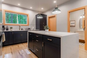 Chalet, 3 habitaciones, para fumadores, hidromasaje | Interior