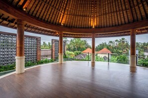 Uitzicht vanuit accommodatie