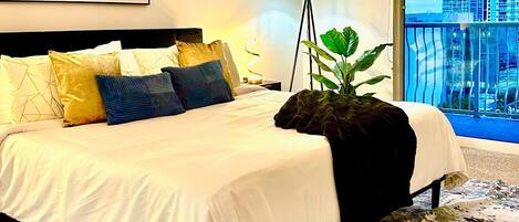 1 chambre, fer et planche à repasser, lit parapluie, Wi-Fi gratuit