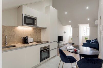 Bright Urban Haven with Chic Decor