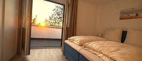 2 habitaciones, cuna de viaje y wifi gratis