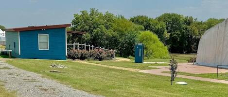 Overnattingsstedets uteområder