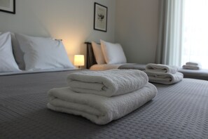 2 chambres, fer et planche à repasser, lit parapluie, Wi-Fi gratuit