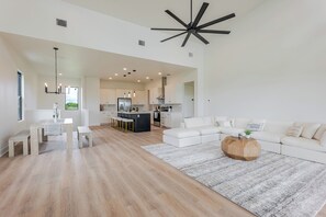 TV connectée, cheminée