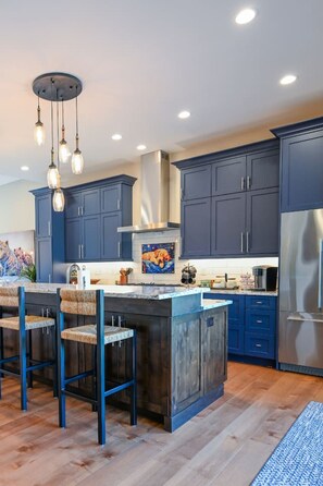 Fridge, microwave, oven, stovetop - Luxury in Castle Pines Village - Hot Tub & Pool! (Castle Rock)