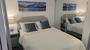1 habitación, tabla de planchar con plancha, wifi y ropa de cama 