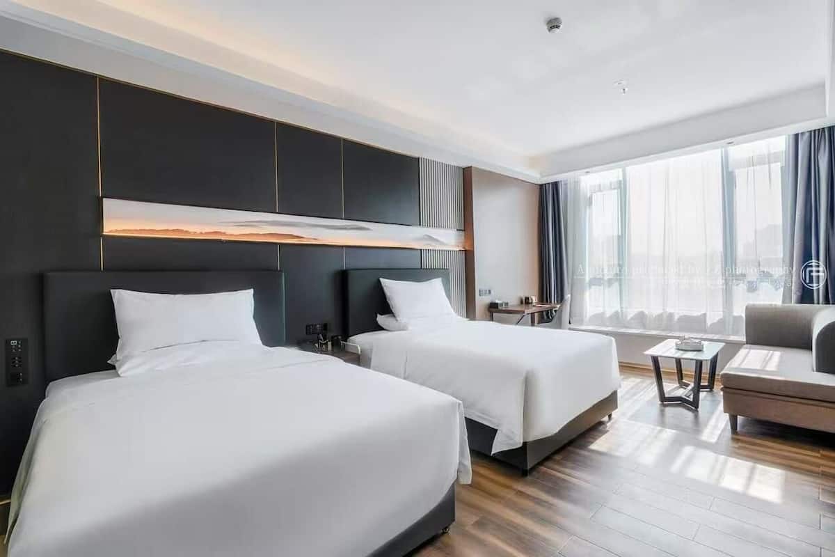 Suite Premier, vue sur la ville | 1 chambre, rideaux dâobscurcissement, systĂšme dâinsonorisation