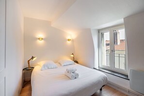 1 chambre, fer et planche à repasser, Wi-Fi gratuit, draps fournis