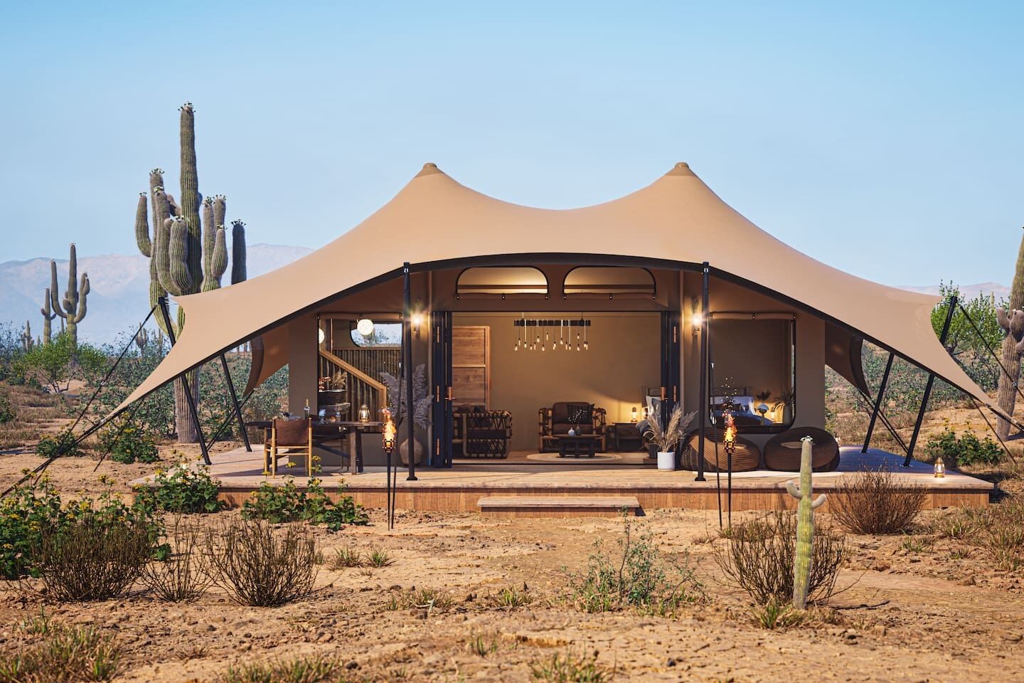 Restaurante al aire libre