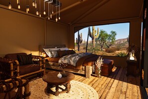 Interior - Tent Ocotillos - occupancy near Saguaro NP (Marana)