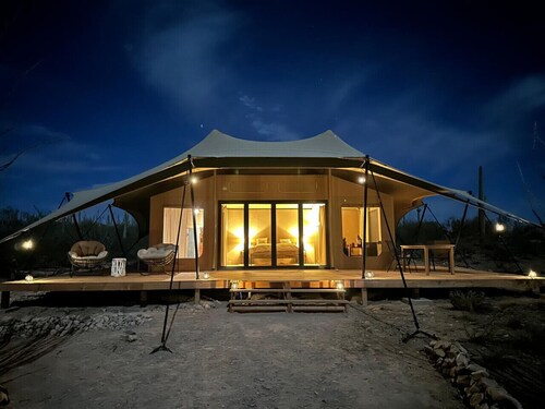 Tent Ocotillos - occupancy near Saguaro NP