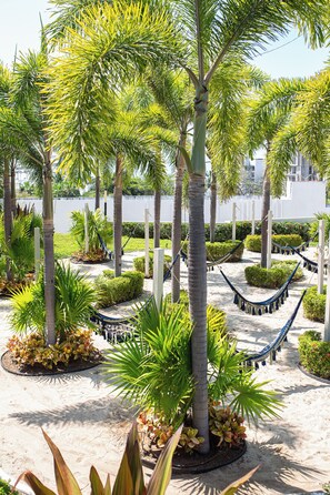 Overnatningsstedets område