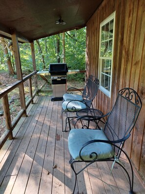 Property grounds - Cozy Off Grid Cabin near the Blueridge Parkway and Appalachian Trail. (Monroe)