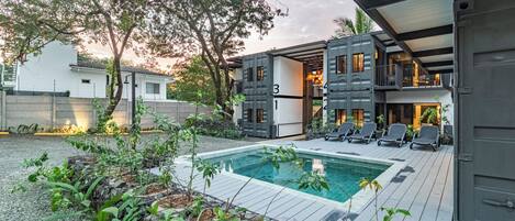 Façade de lâhĂ©bergement