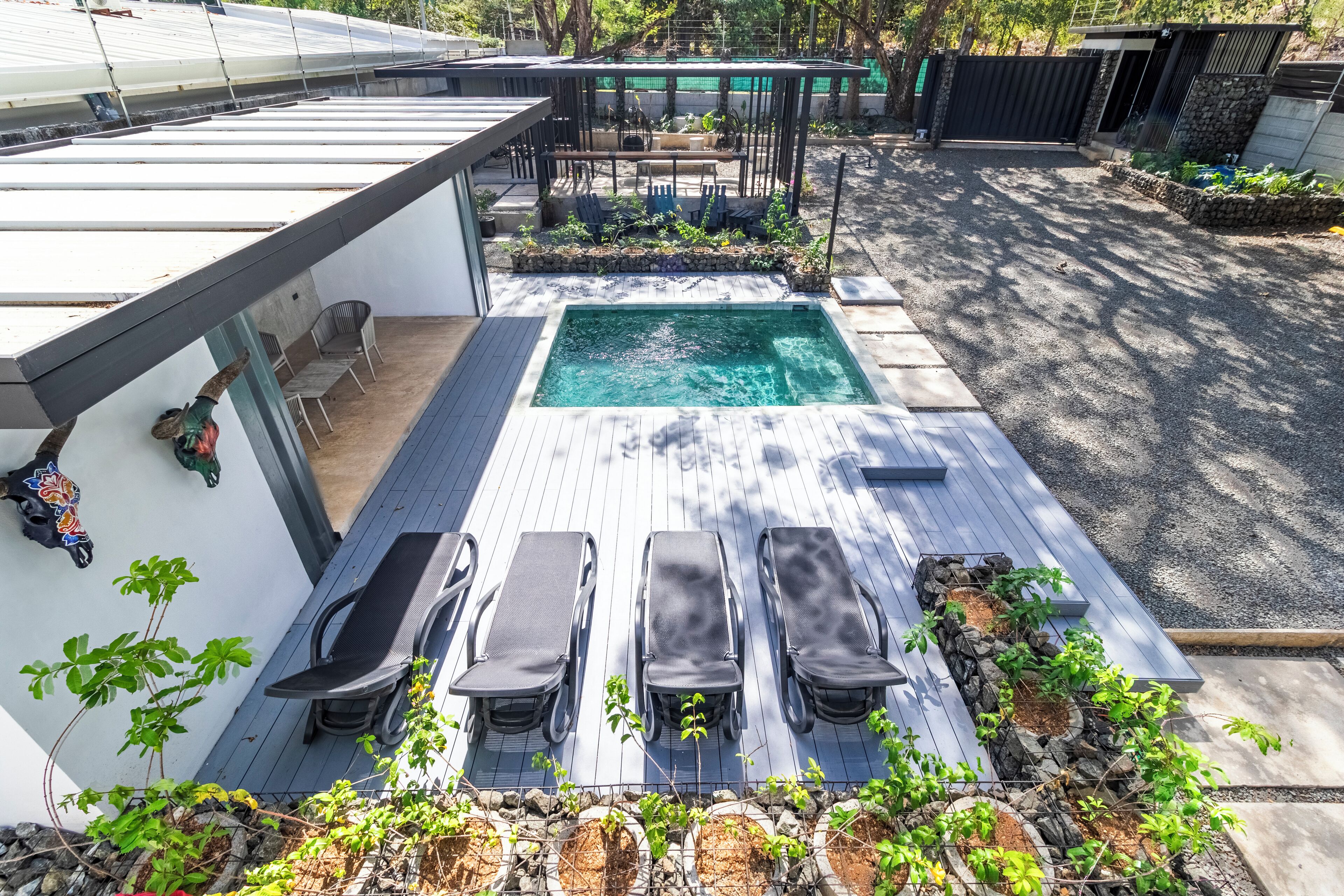 Pemandangan balkon