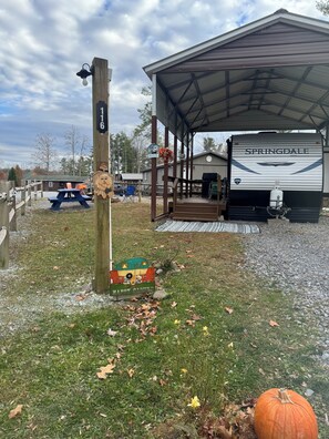 Enceinte de l’hébergement