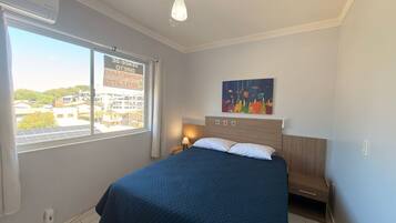 Apartemen | 2 kamar tidur, Wi-Fi gratis, dan seprai linen