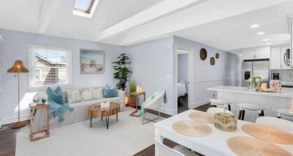 2 bedroom + den on the Jersey Shore, Lake Como with AC, WiFi, BBQ and Fire Pit