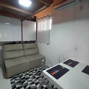 Interior - Charming loft (D) - 8 km from Floripa (São José)