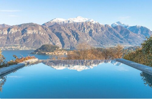 Villa Cima dei Ronchi, stunning infinity pool and lake view