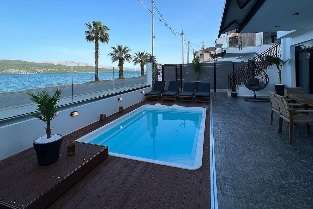 Basic Apartment, Sea View | Terrace/patio