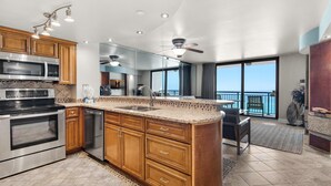 Condo, 1 King Bed with Sofa bed (SunDestin 711) | Private kitchen | Oven, toaster - Sundestin 711 (Destin)