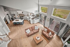 House, Multiple Beds, Patio, Garden View (114 Sandpiper Run) | Living area | 42-inch flat-screen TV with digital channels