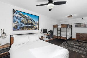 2 habitaciones, tabla de planchar con plancha y wifi gratis 