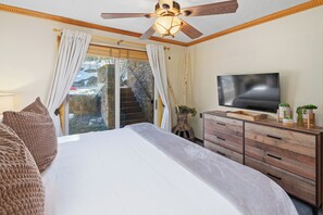 1 dormitorio, tabla de planchar con plancha, wifi gratis y ropa de cama