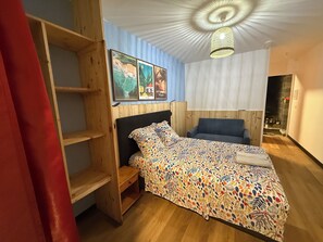 Classic Double Room, 1 Bedroom, Kitchenette, Garden View | Iron/ironing board, free WiFi - GITE HOTEL LA CAZ DES ORANGERS (Saint-Paul)
